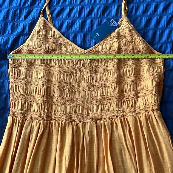 NWT Wild Fable Orange Smocked Midi Dress Sz XXL - Picture 13 of 14